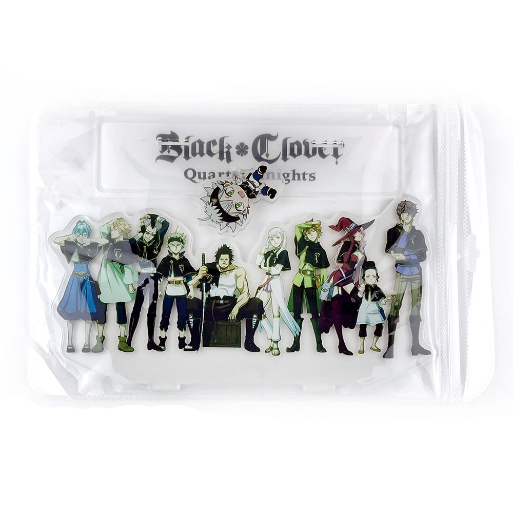 BIG SIZE Black Clover Black Bull  group acrylic stand figure