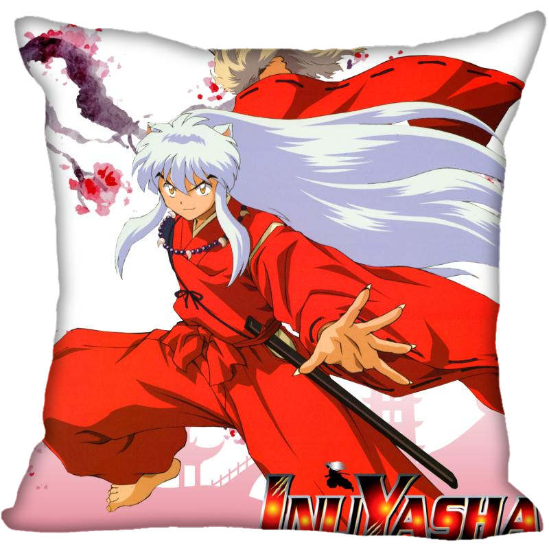 Best Inuyasha Pillowcase Wedding Decorative Pillow Cover Custom Gift For (one Sides) Printed Pillow Cases