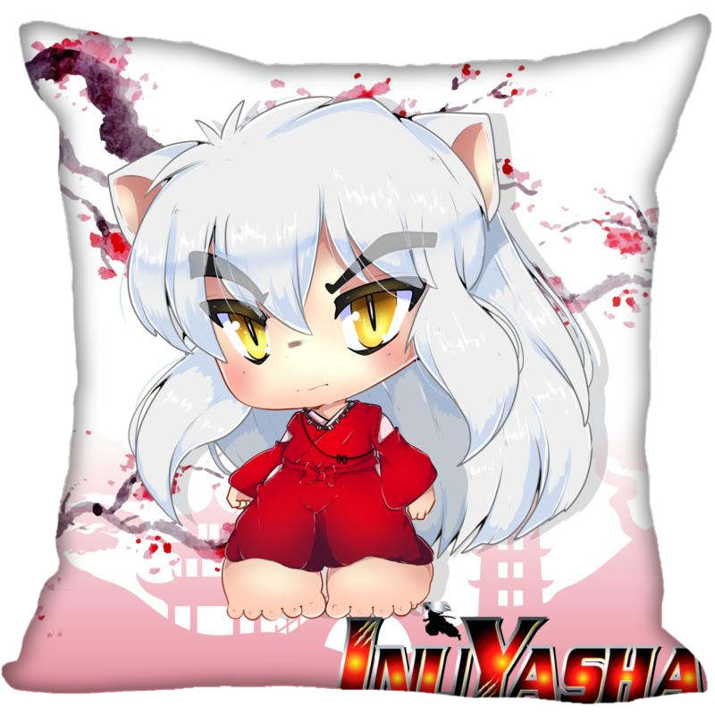 Best Inuyasha Pillowcase Wedding Decorative Pillow Cover Custom Gift For (one Sides) Printed Pillow Cases