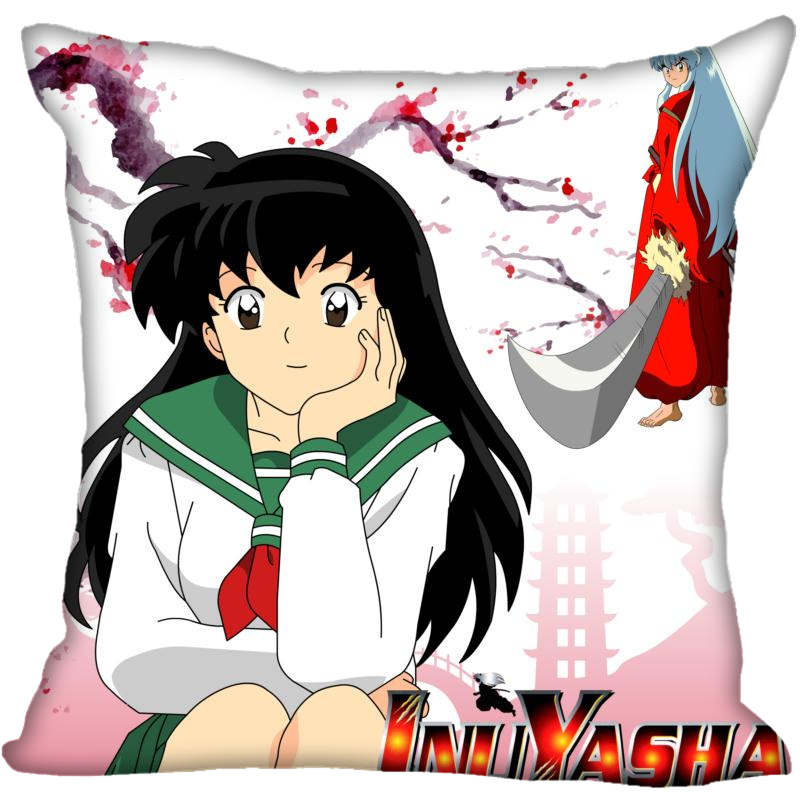 Best Inuyasha Pillowcase Wedding Decorative Pillow Cover Custom Gift For (one Sides) Printed Pillow Cases