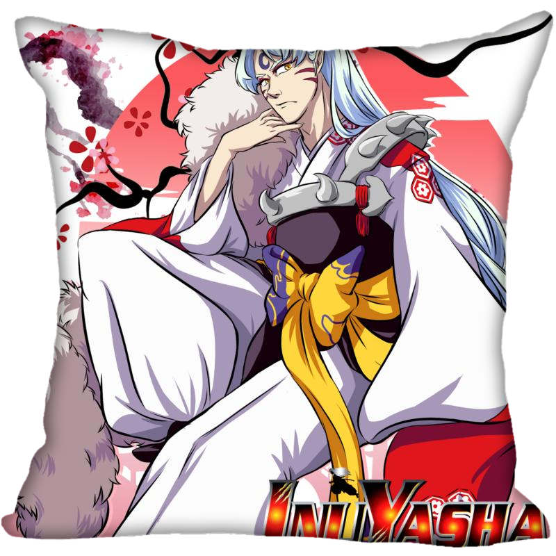 Best Inuyasha Pillowcase Wedding Decorative Pillow Cover Custom Gift For (one Sides) Printed Pillow Cases