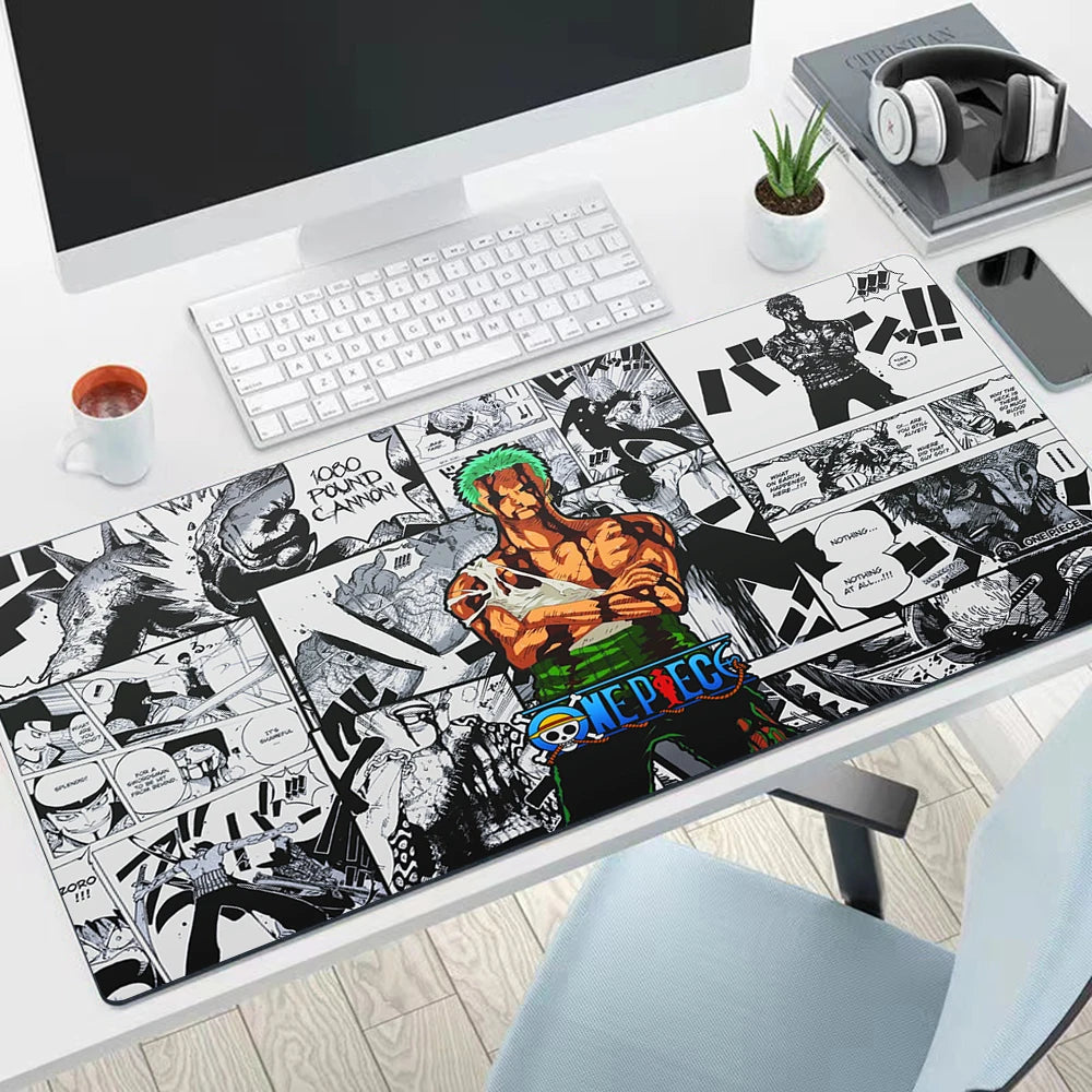 One Piece Anime Zoro Large Mouse Pad