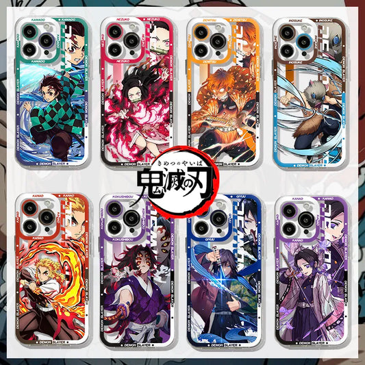 Demon Slayer Phone Case For iPhone 15 14 13 12