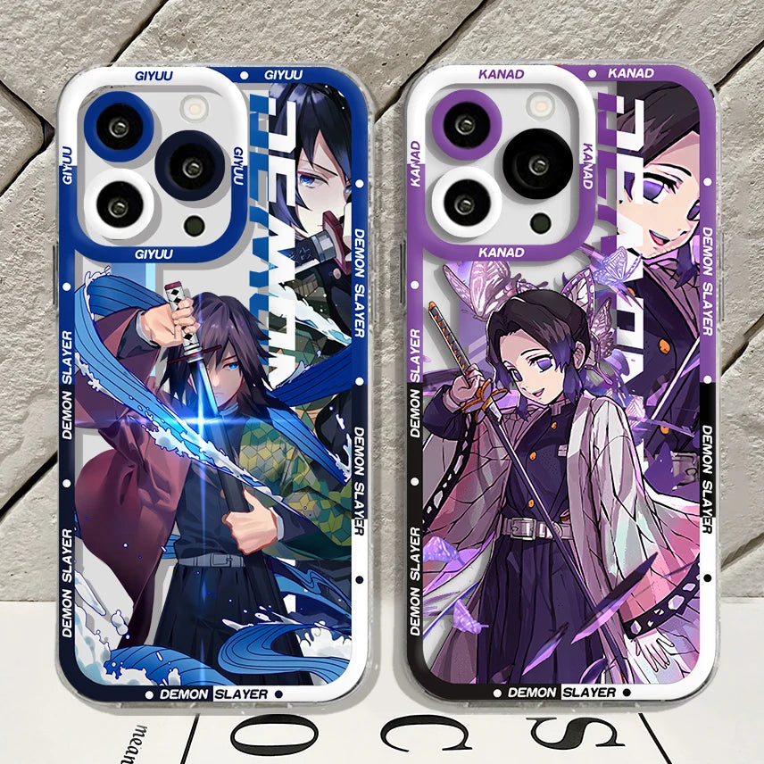 Demon Slayer Phone Case For iPhone 15 14 13 12