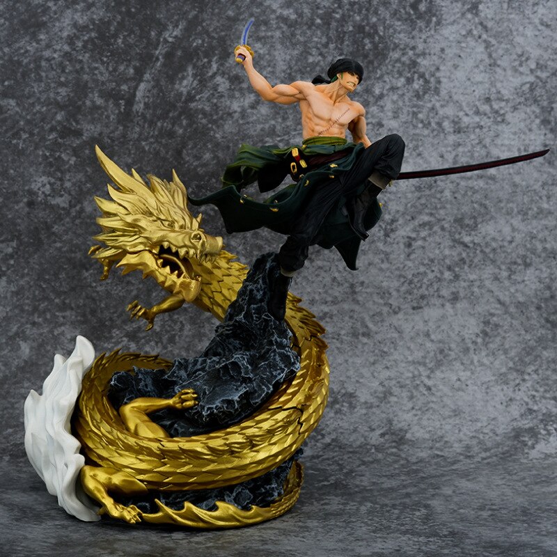 Roronoa Zoro Dragonslayer Battle Ver. GK PVC Action Figure 36cm