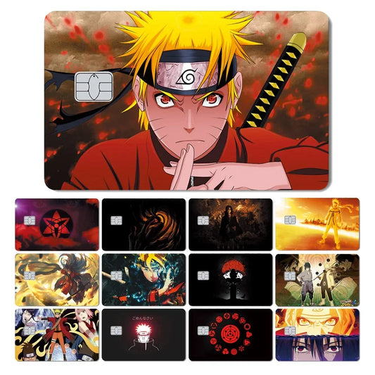 Anime Naruto  Card Credit Debt Bank Card