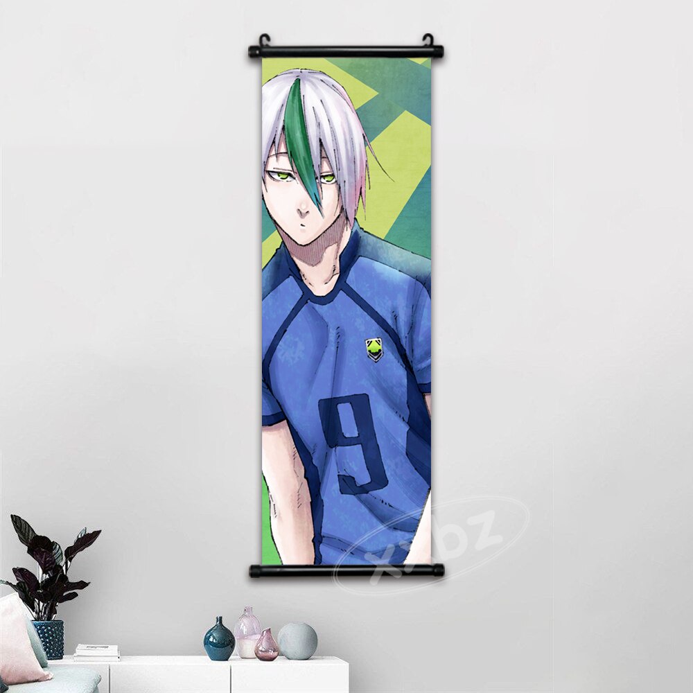 Blue Lock Anime Posters Japanese Anime Wall Art Canvas Hanging Scrolls Home Decorations