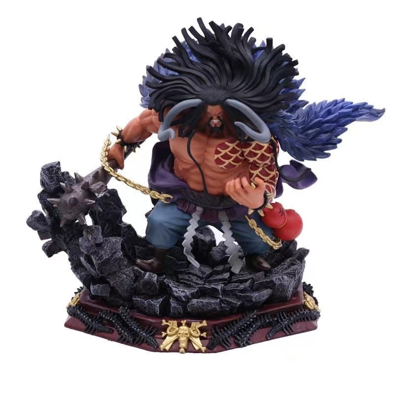 One Piece Beasts Pirates GK Battle Kaido Action Figure PVC Excellent Model Kaizokudan