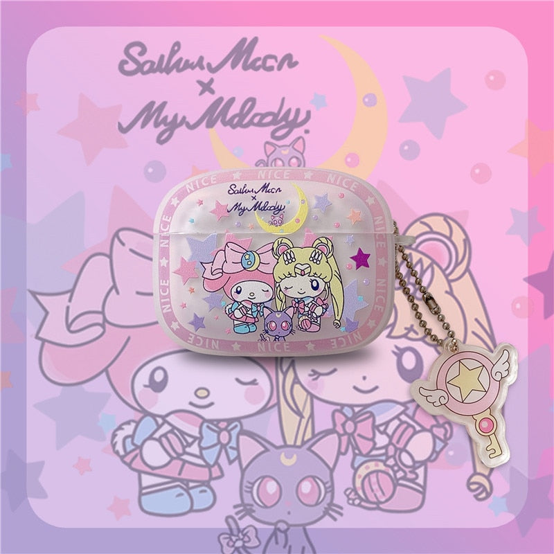 Sailor Moon & My Melody AirPod Case