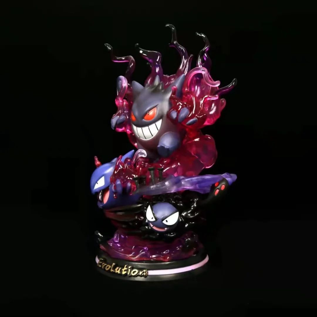 Gastly Haunter Gengar Evolution Ver. GK PVC Action Figure