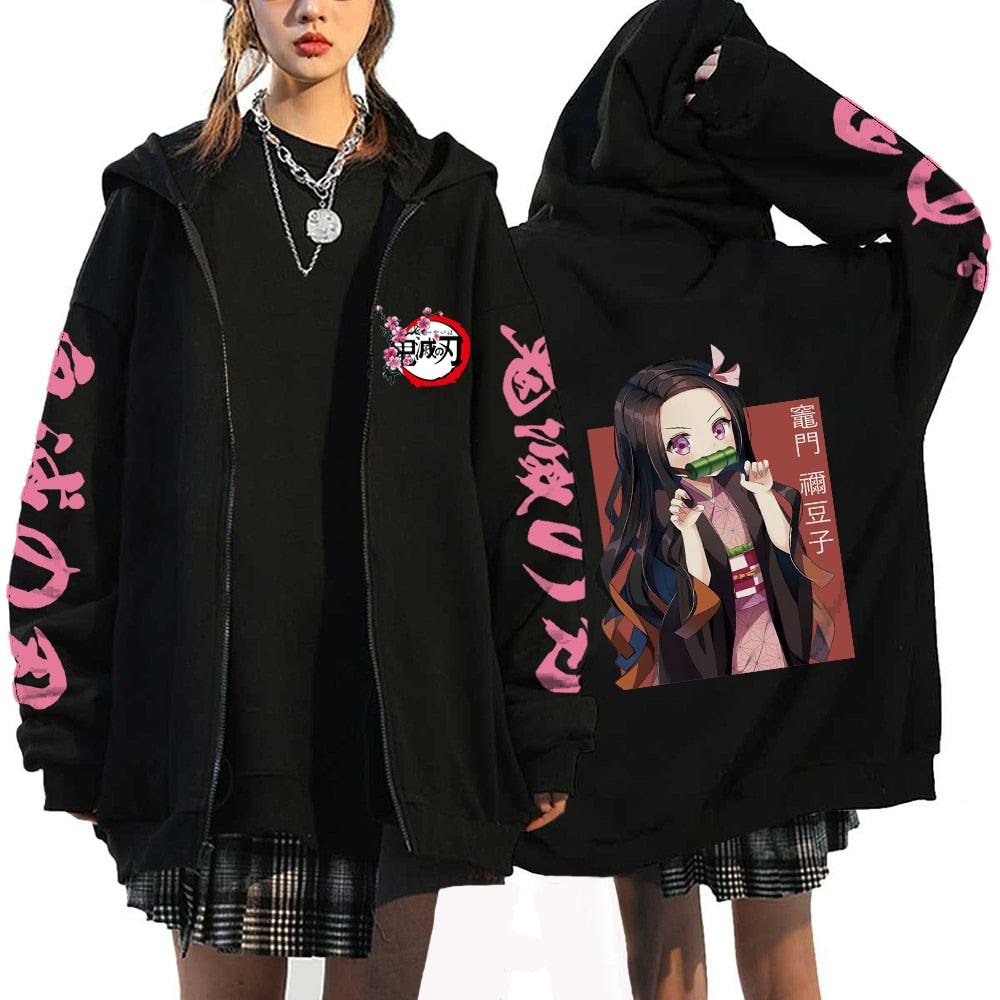 Demon Slayer - Nezuko Zipper Hoodie