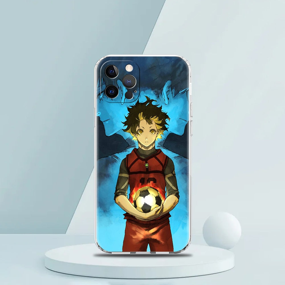 Blue Lock Anime Phone Case for iPhone 14 13 12 11 Pro Max 14Plus
