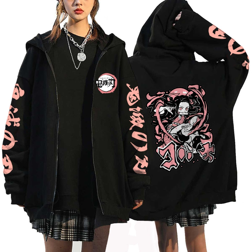 Demon Slayer - Nezuko Zipper Hoodie