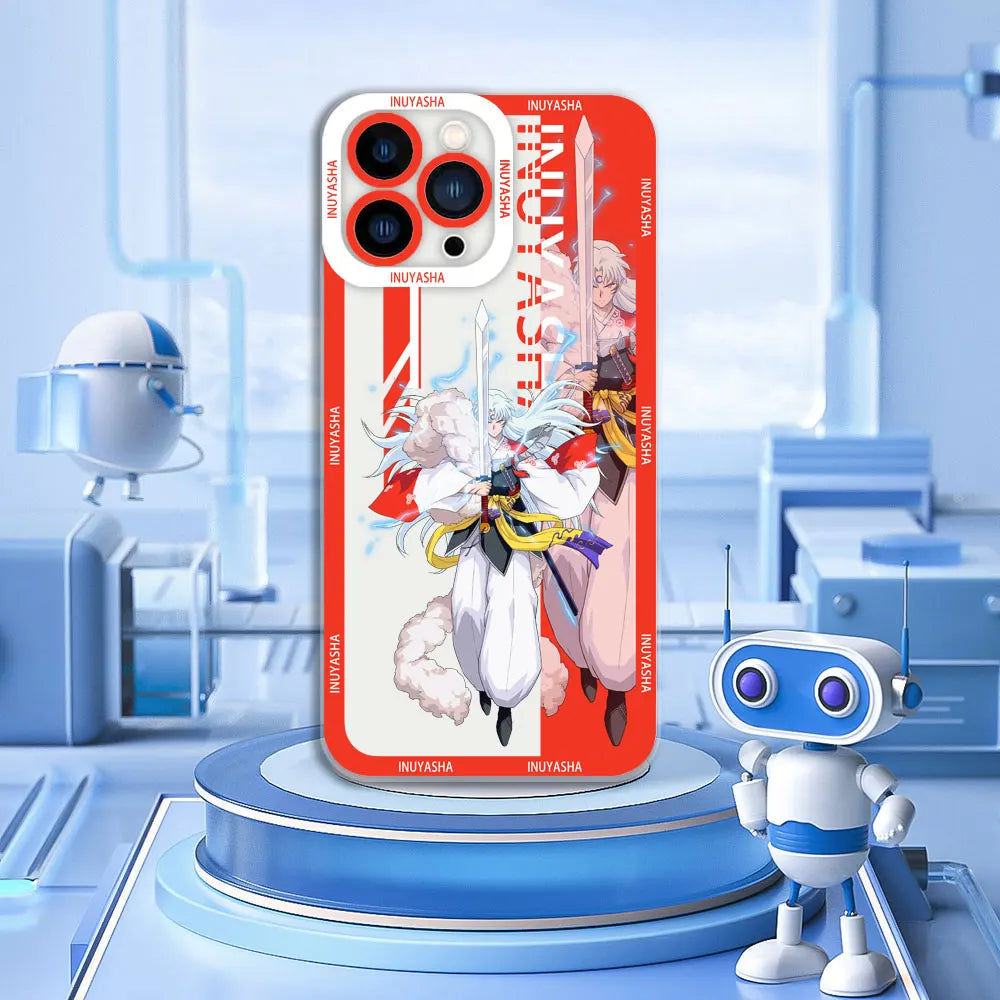 Japan Anime Inuyasha Phone Case For iPhone 15 14 13 12 11