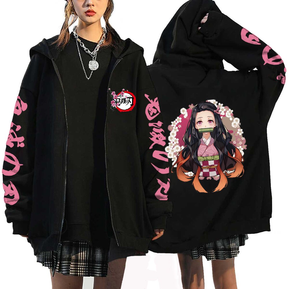 Demon Slayer - Nezuko Zipper Hoodie