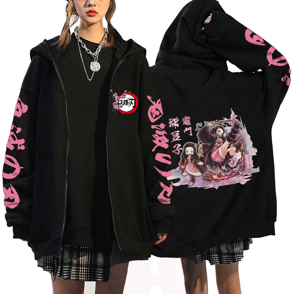 Demon Slayer - Nezuko Zipper Hoodie