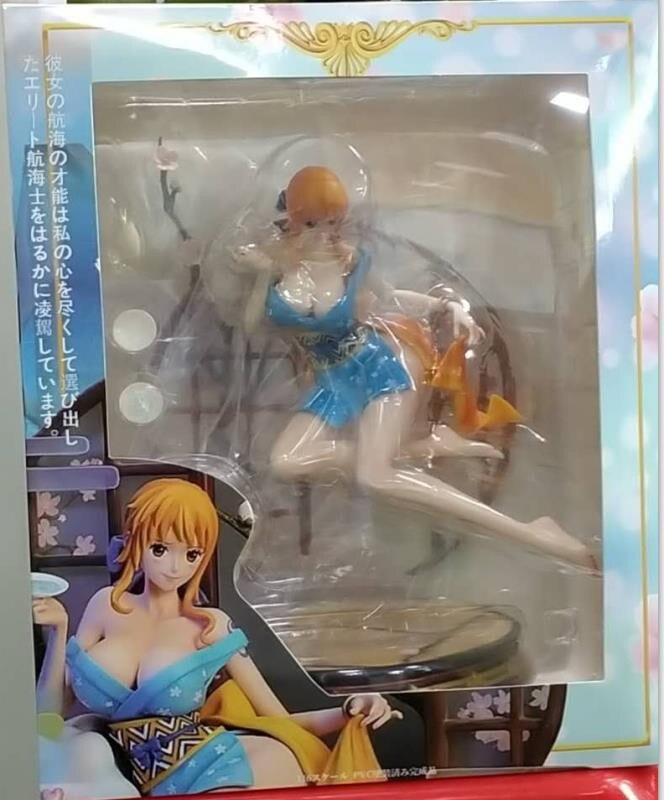 Sexy Girl Wano Country Kimono Nami Drunk PVC Action Figure