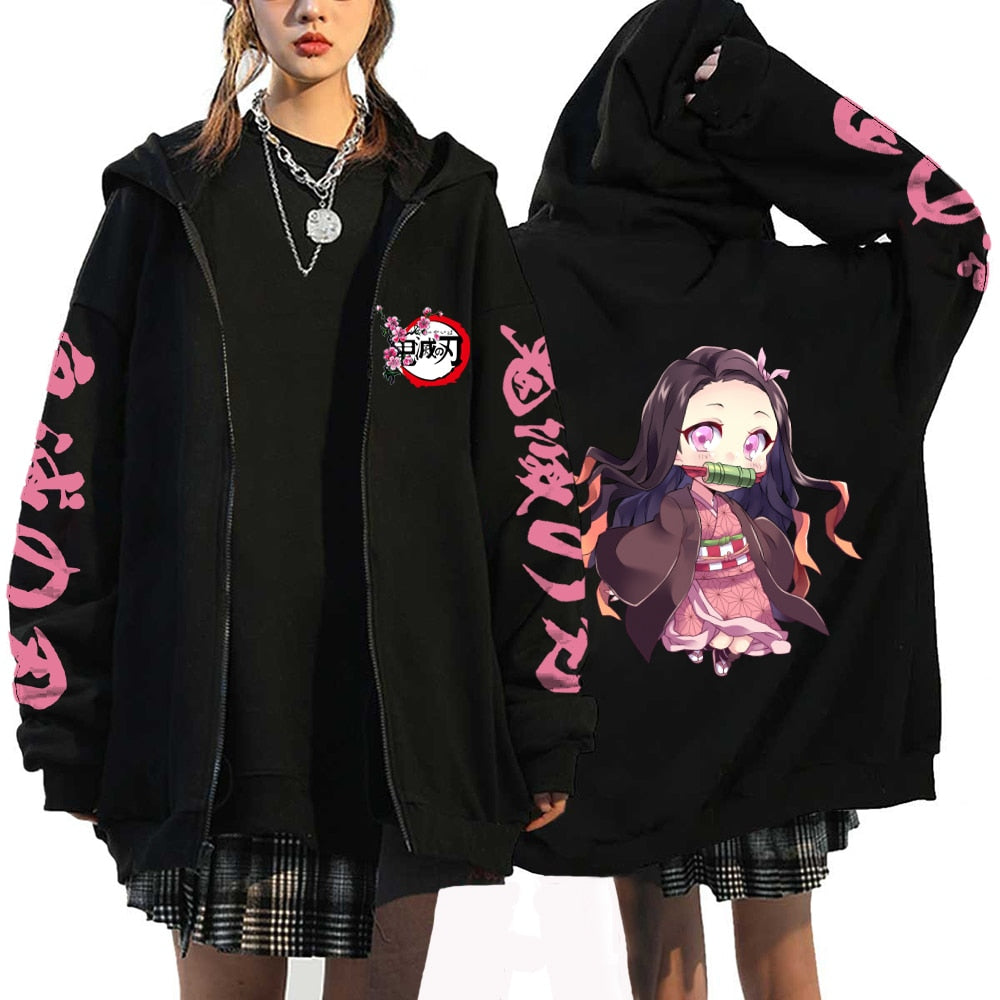 Demon Slayer - Nezuko Zipper Hoodie