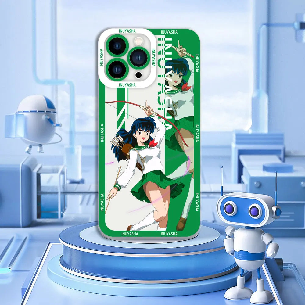 Japan Anime Inuyasha Phone Case For iPhone 15 14 13 12 11