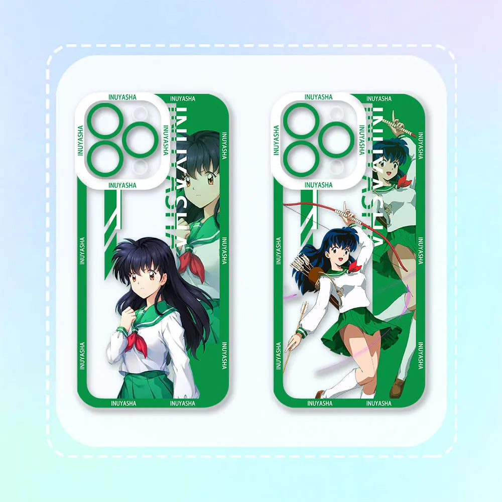 Anime Inuyasha Phone Case For iPhone 15 14 13 12 11