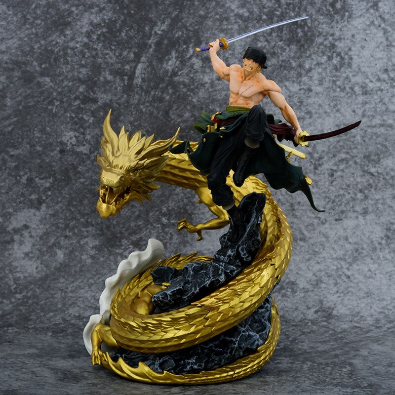 Roronoa Zoro Dragonslayer Battle Ver. GK PVC Action Figure 36cm