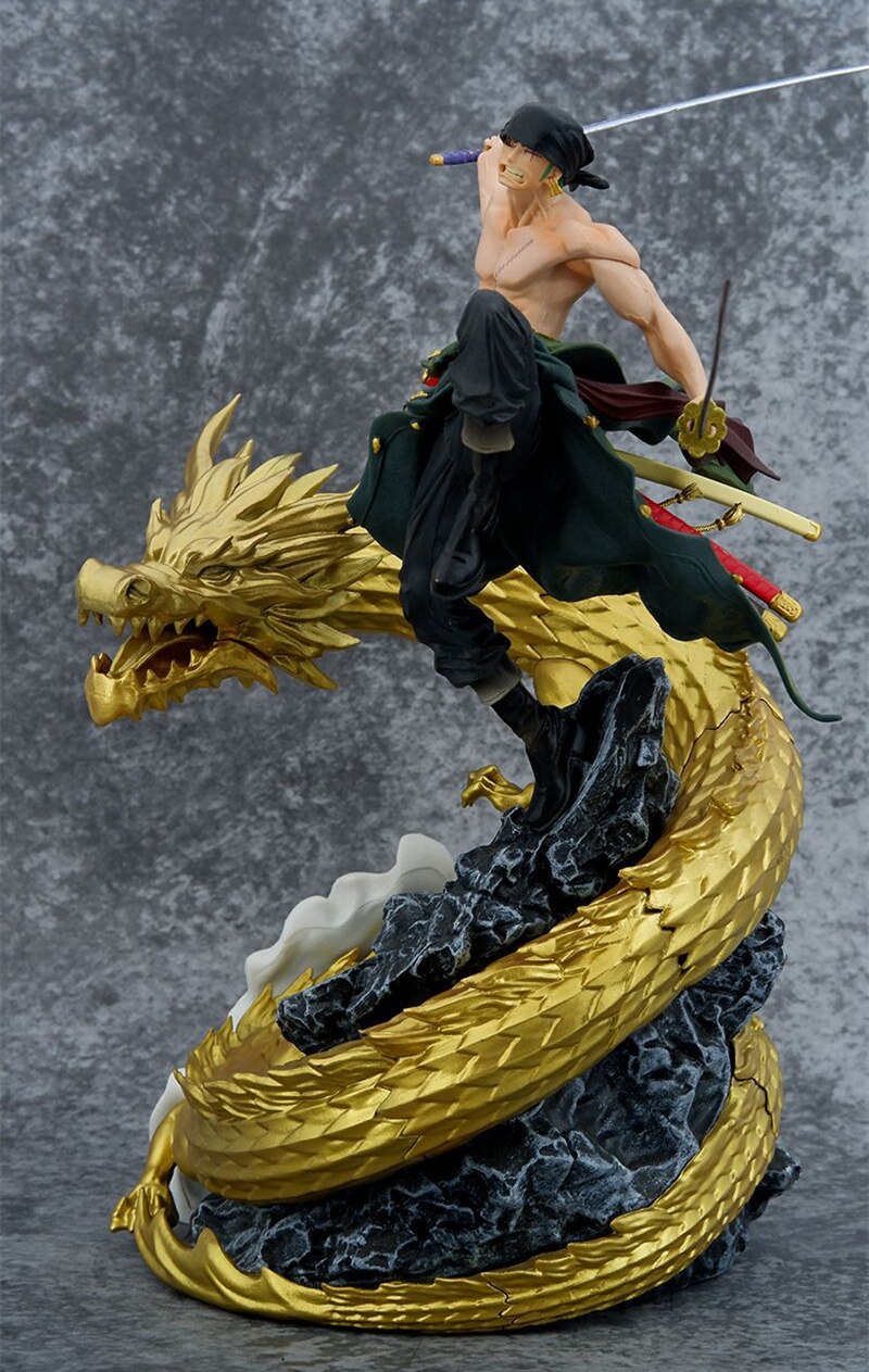 Roronoa Zoro Dragonslayer Battle Ver. GK PVC Action Figure 36cm