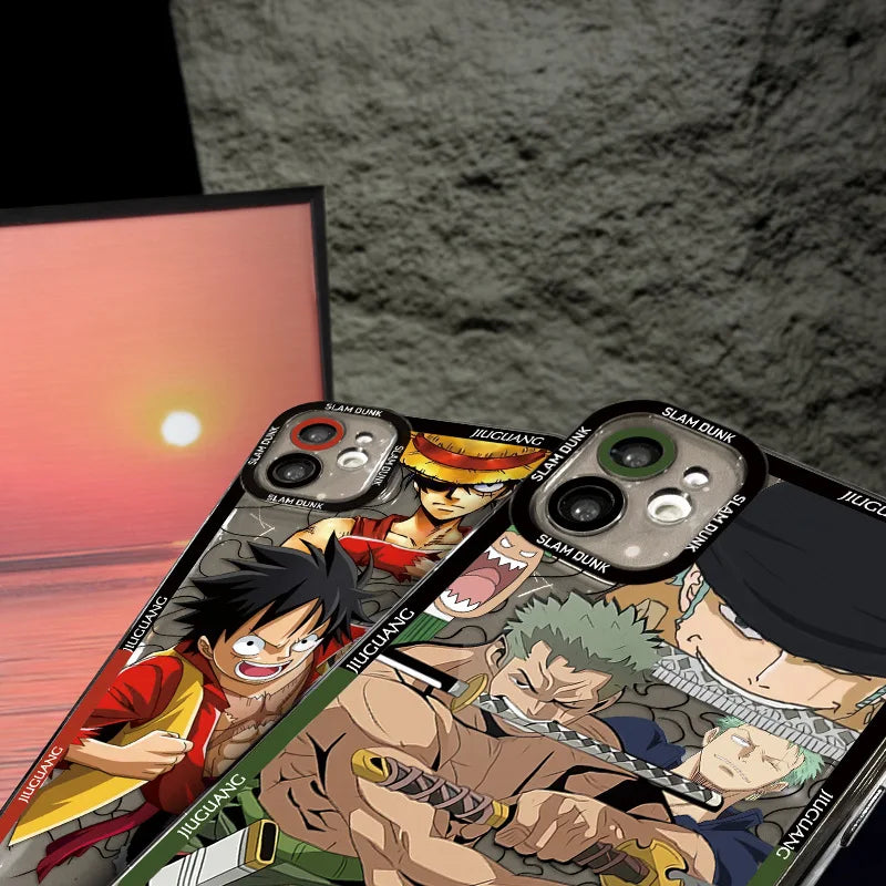 Anime Luffy And Roronoa Zoro for Iphone 11 12 13 14