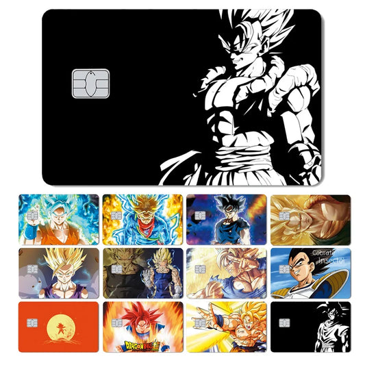 Dragon Ball Card Credit Debit Bank Card sticker
