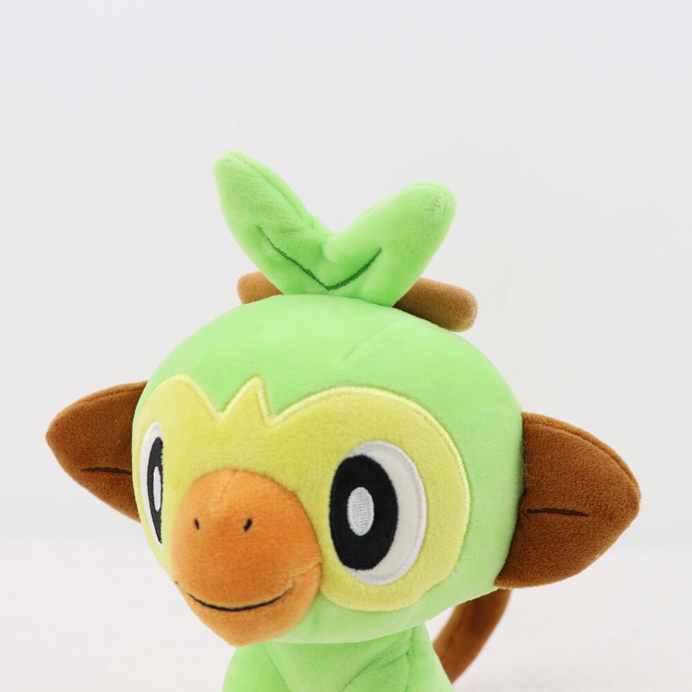 New Sword Shield Pokemon Grookey Plush Doll Model Toys Anime Figure Monkey Stuffed Collection