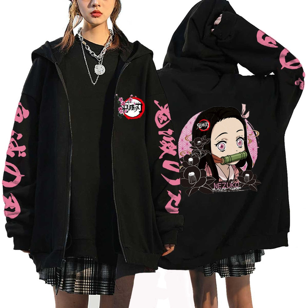 Demon Slayer - Nezuko Zipper Hoodie