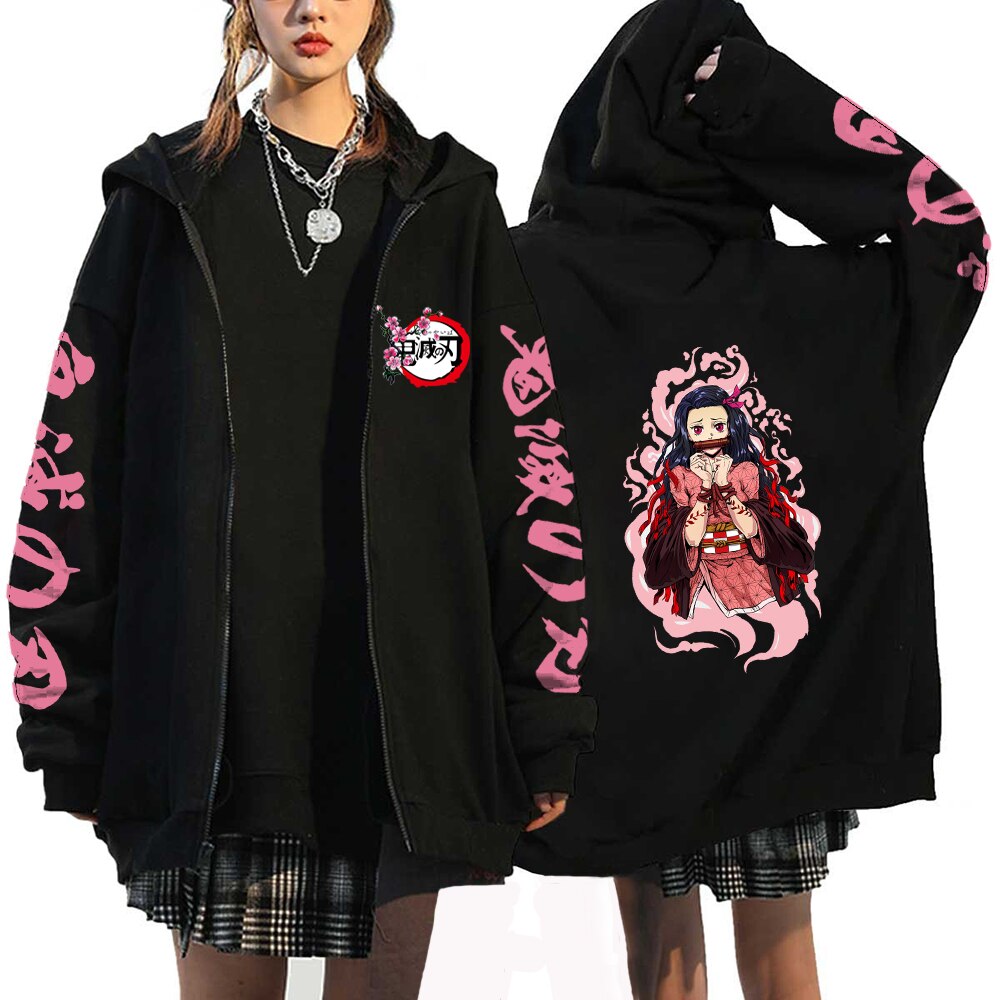 Demon Slayer - Nezuko Zipper Hoodie