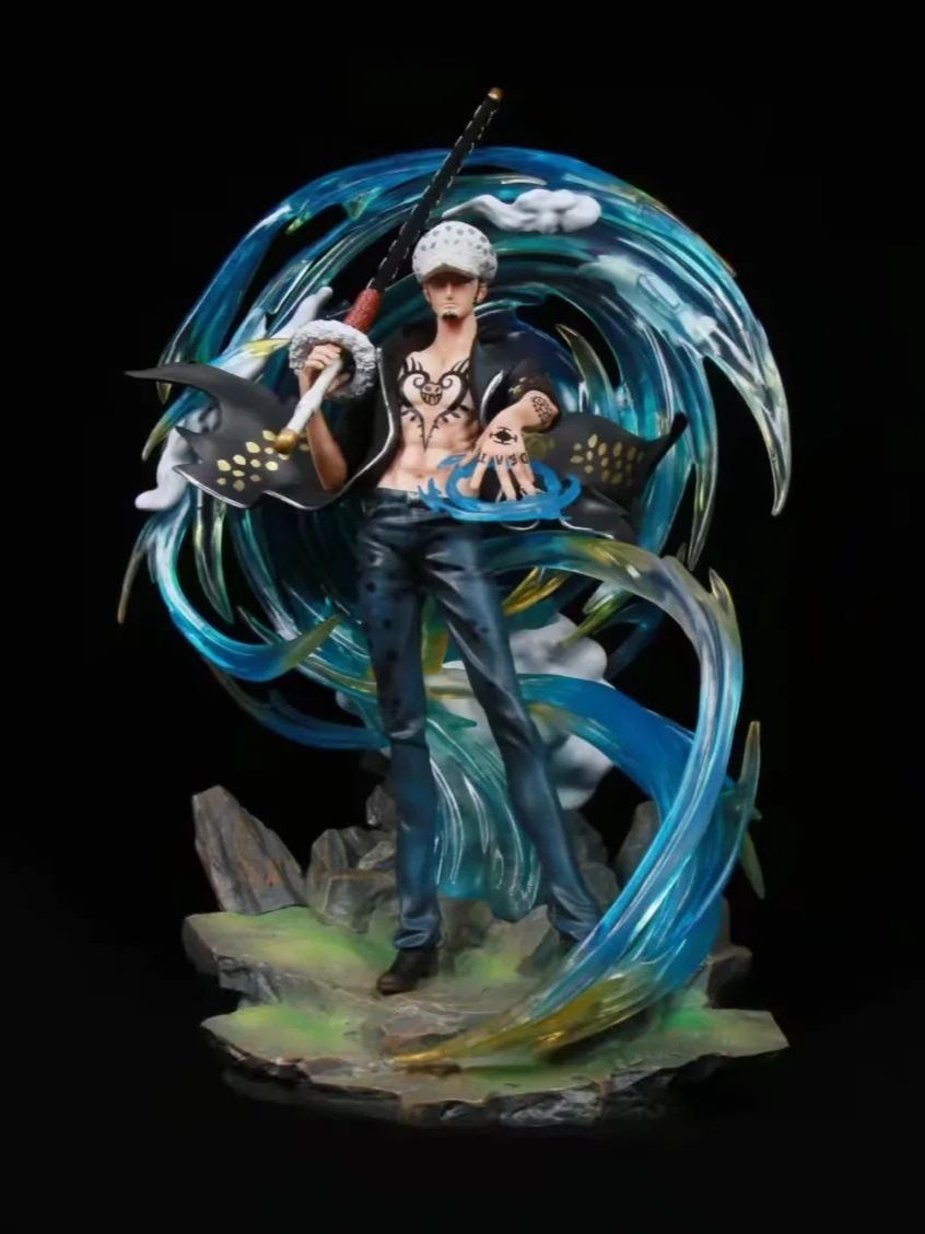 Sailing Again Trafalgar Law Battle Ver. GK PVC Action Figure 41cm