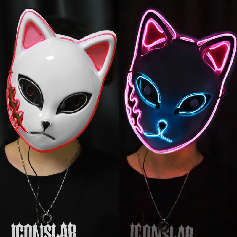 Demon Slayer LED Mask