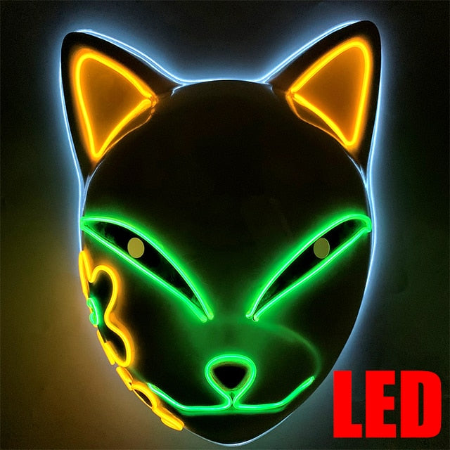 Demon Slayer LED Mask