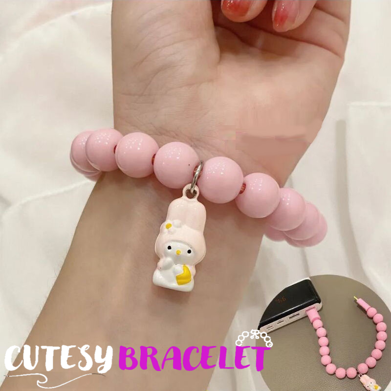 Cinnamoroll Cell Phone USB Charger/Bracelet