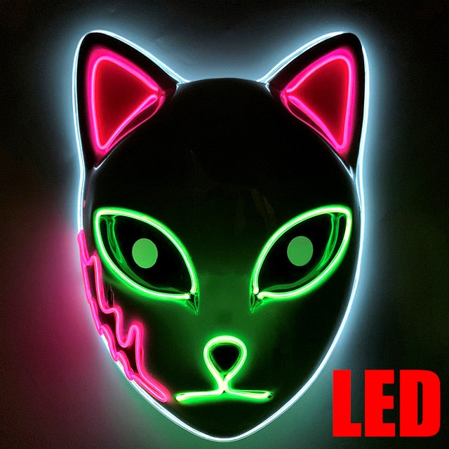 Demon Slayer LED Mask