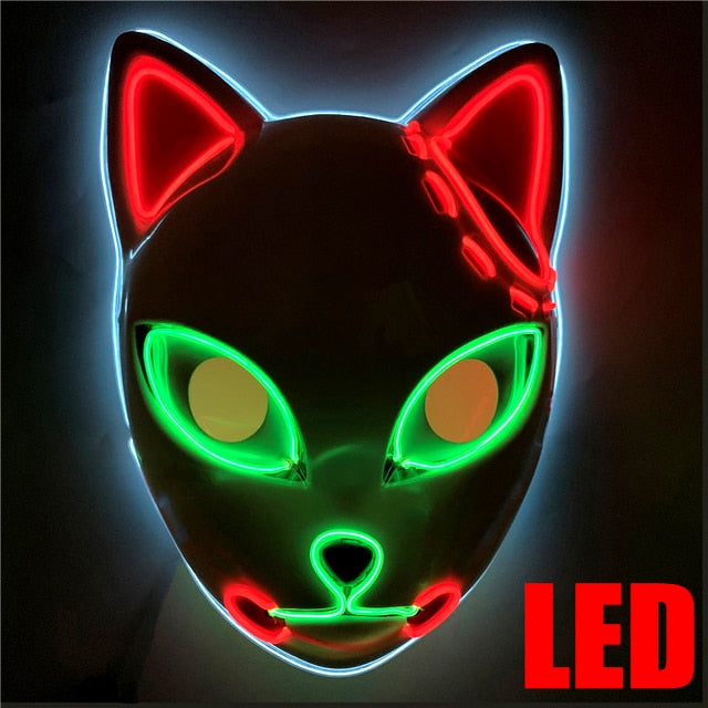 Demon Slayer LED Mask