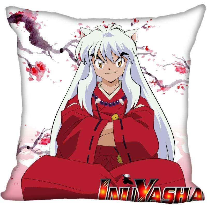 Best Inuyasha Pillowcase Wedding Decorative Pillow Cover Custom Gift For (one Sides) Printed Pillow Cases
