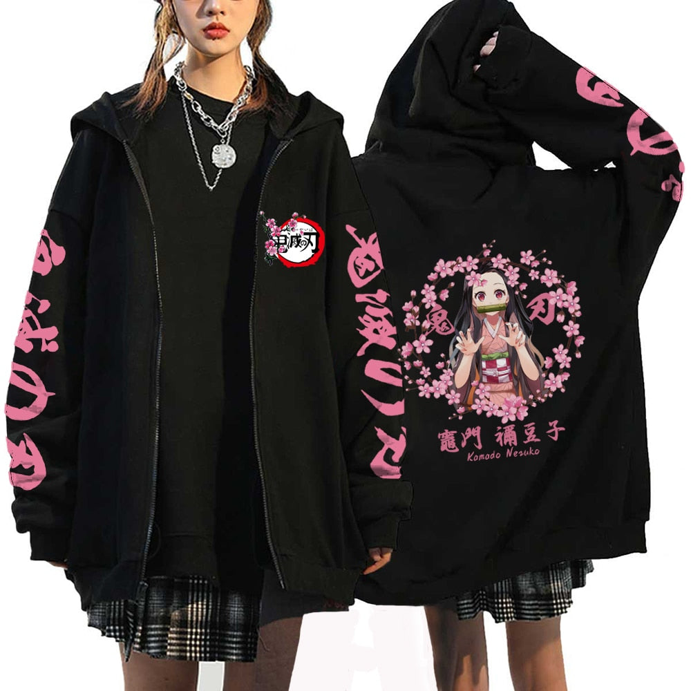 Demon Slayer - Nezuko Zipper Hoodie