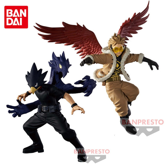 Bandai Original  Hawks and Tokoyami Fumikage Anime Action Figures