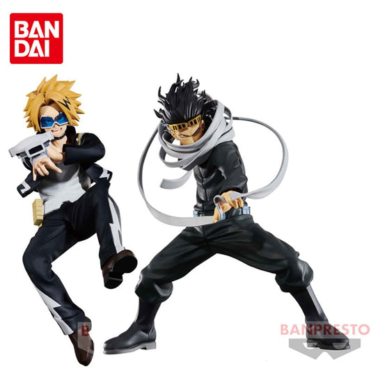 Bandai Original  Kaminari Denki and Eraser Head Anime Action Figures