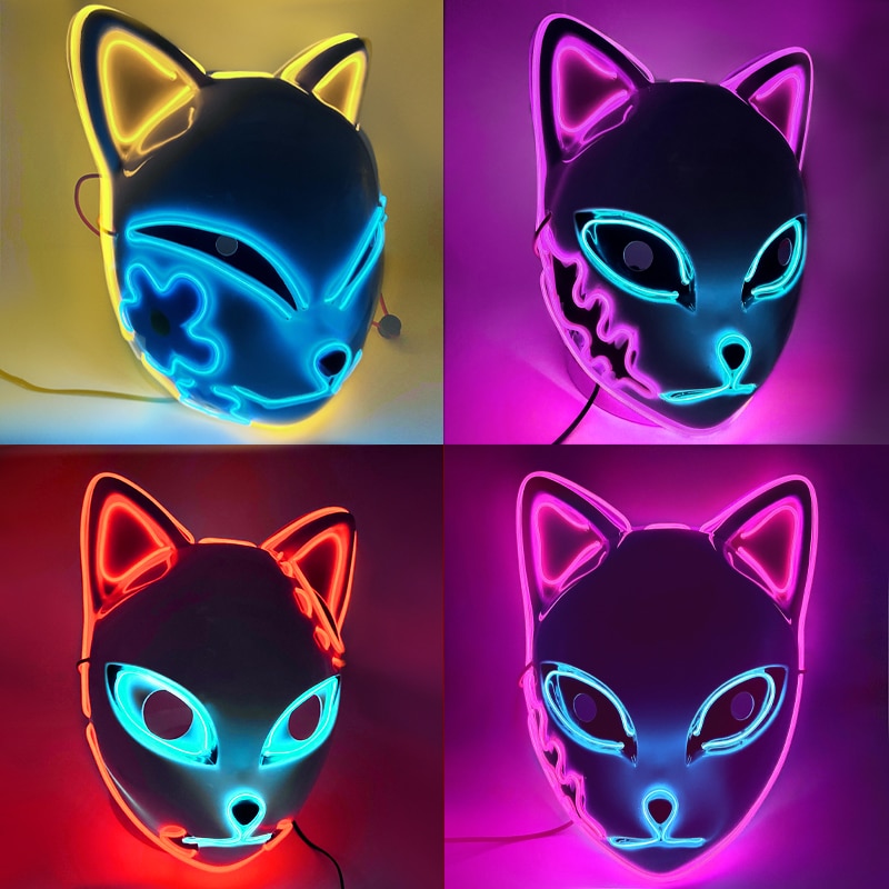 Demon Slayer LED Mask