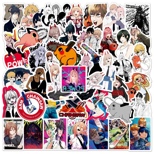 Anime Chainsaw Man Stickers